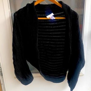 White House Black Market cocoon sweater shrug